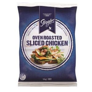 steggles sliced chicken meat gfree 1kg