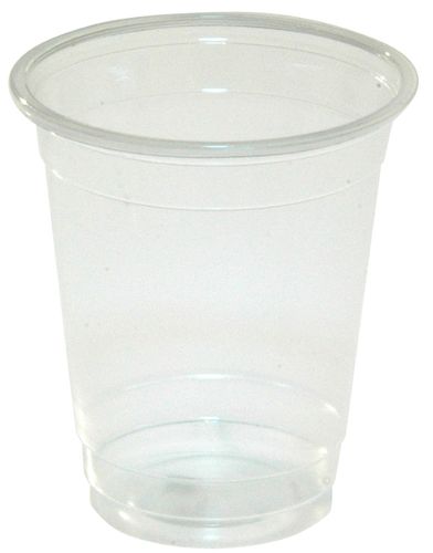 1000 Hygienic 200ml Individually Wrapped Packaged Clear Plastic Cups Glasses