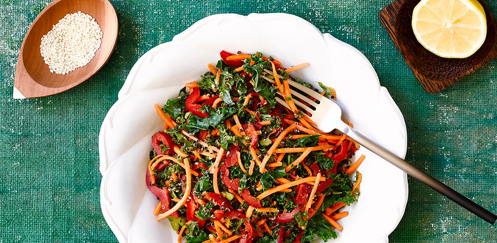 Kale & Quinoa with Tahini